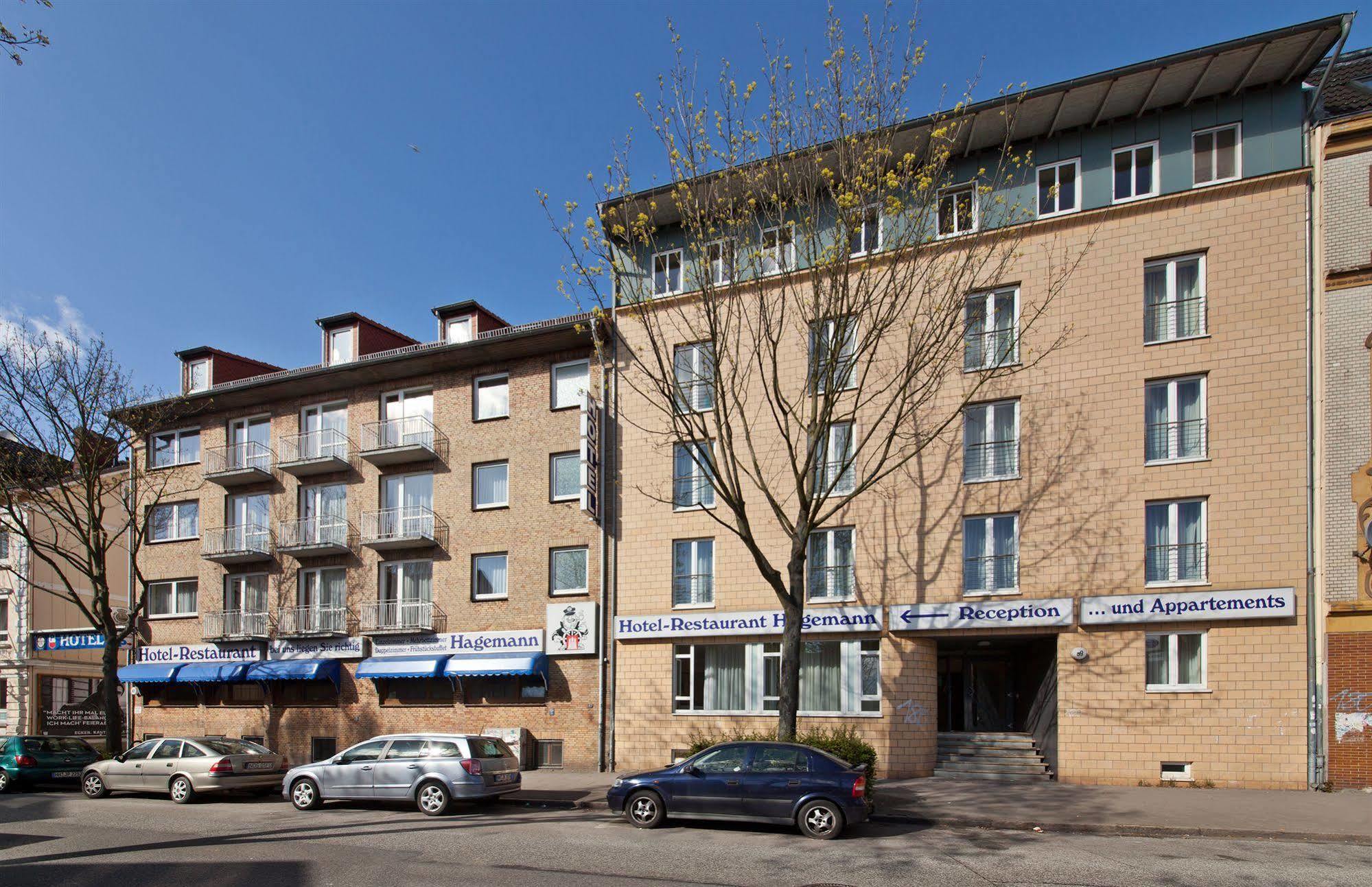 Hotel Hagemann Hamburg Hafen Dış mekan fotoğraf